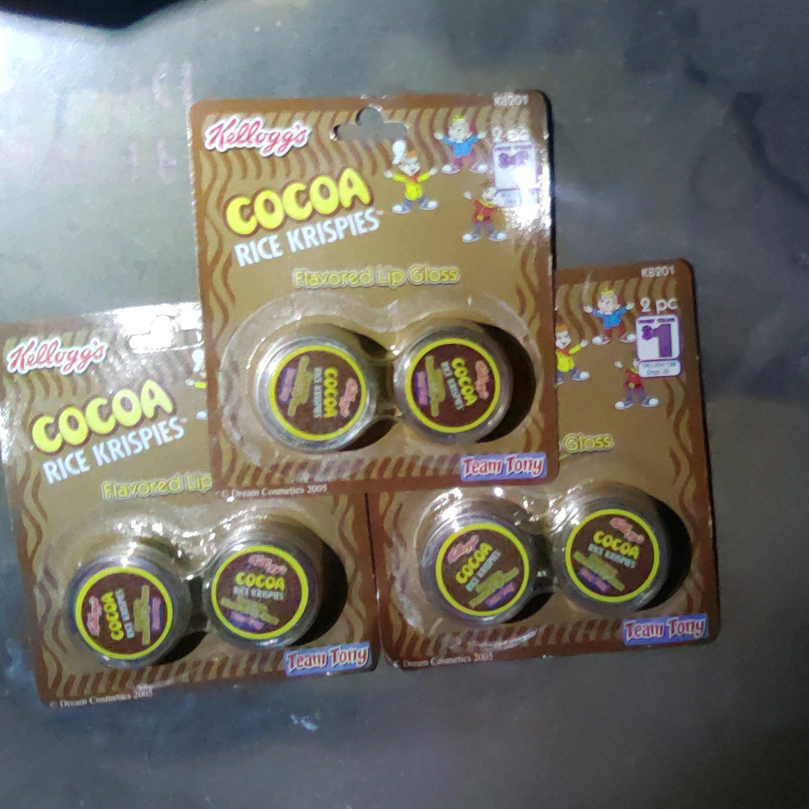 Kellogg's Cocoa Rice Krispies Flavored Lip Gloss/Balm Lot Of 4