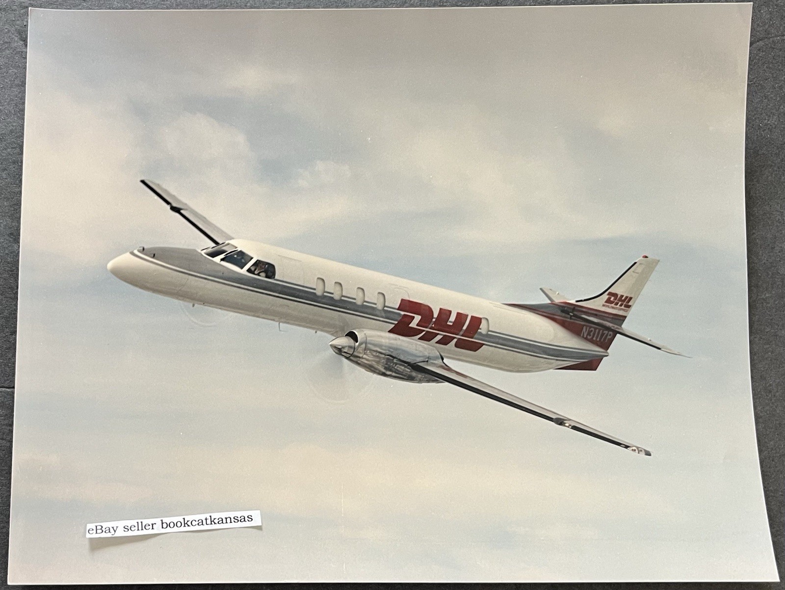 DHL FREIGHT AIRCRAFT IN FLIGHT Vintage Aviation Archives Airlines 8x10” Photo