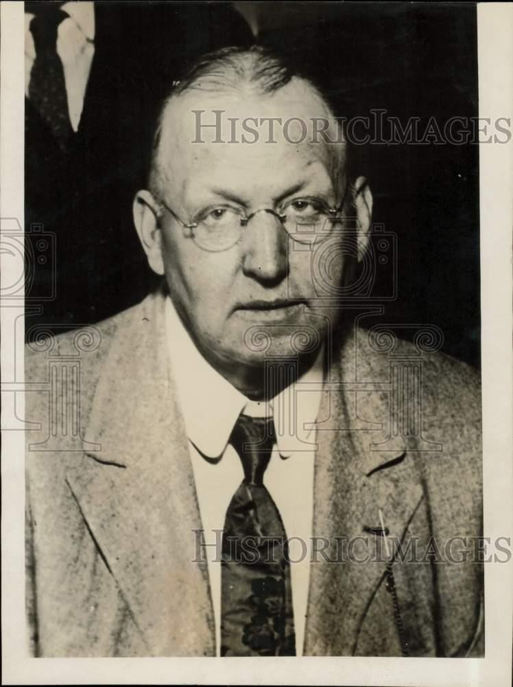 1925 Press Photo Con Man John W. Worthington - The Wolf of LaSalle Street
