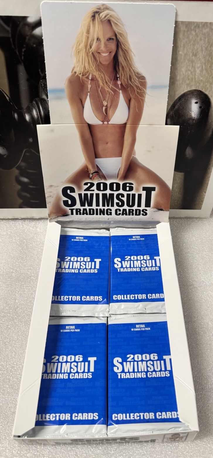 🔥2006 Sports Illustrated Swimsuit Trading Cards 1 Sealed Booster Pack 10 Cards