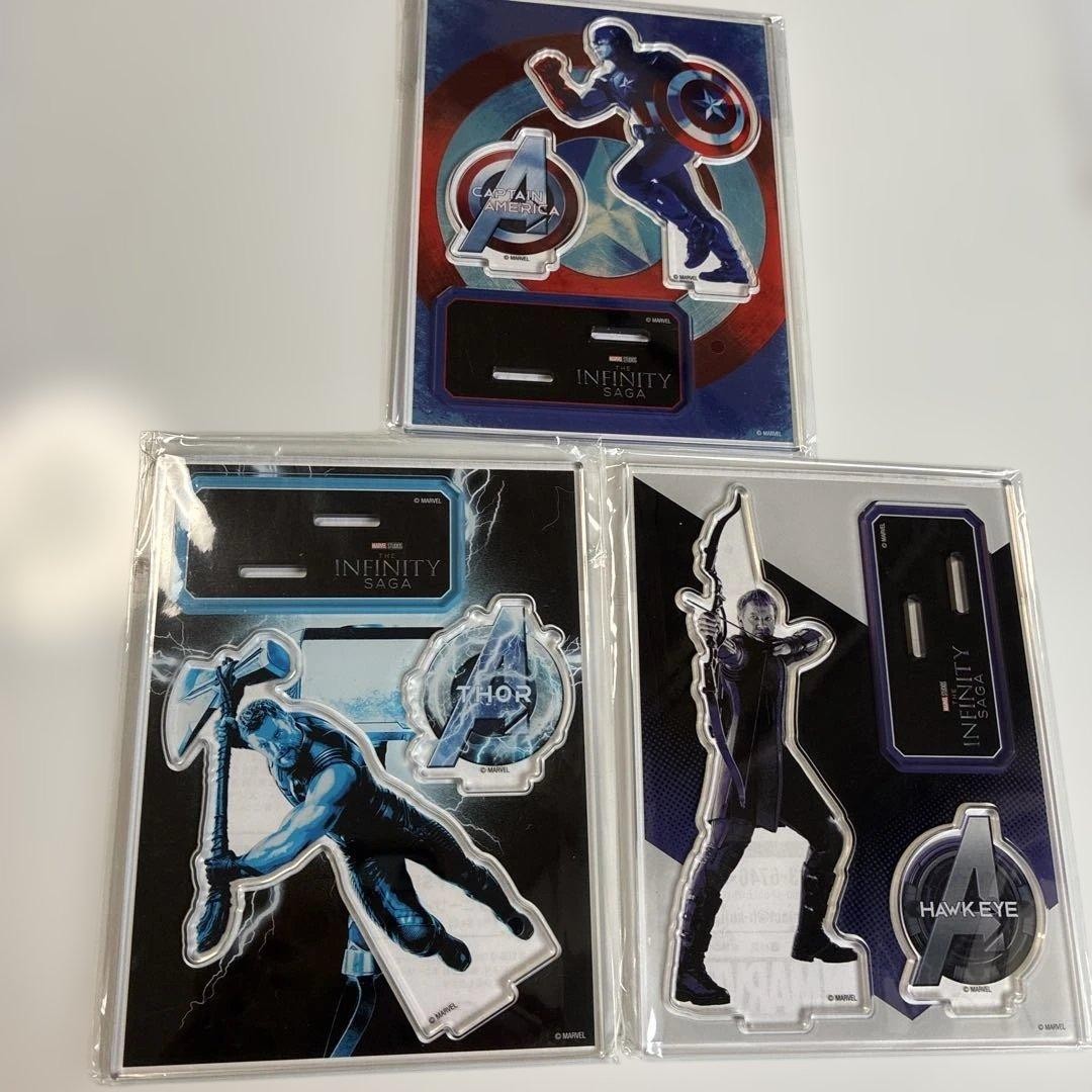 MARVEL Acrylic Stand Set of 3