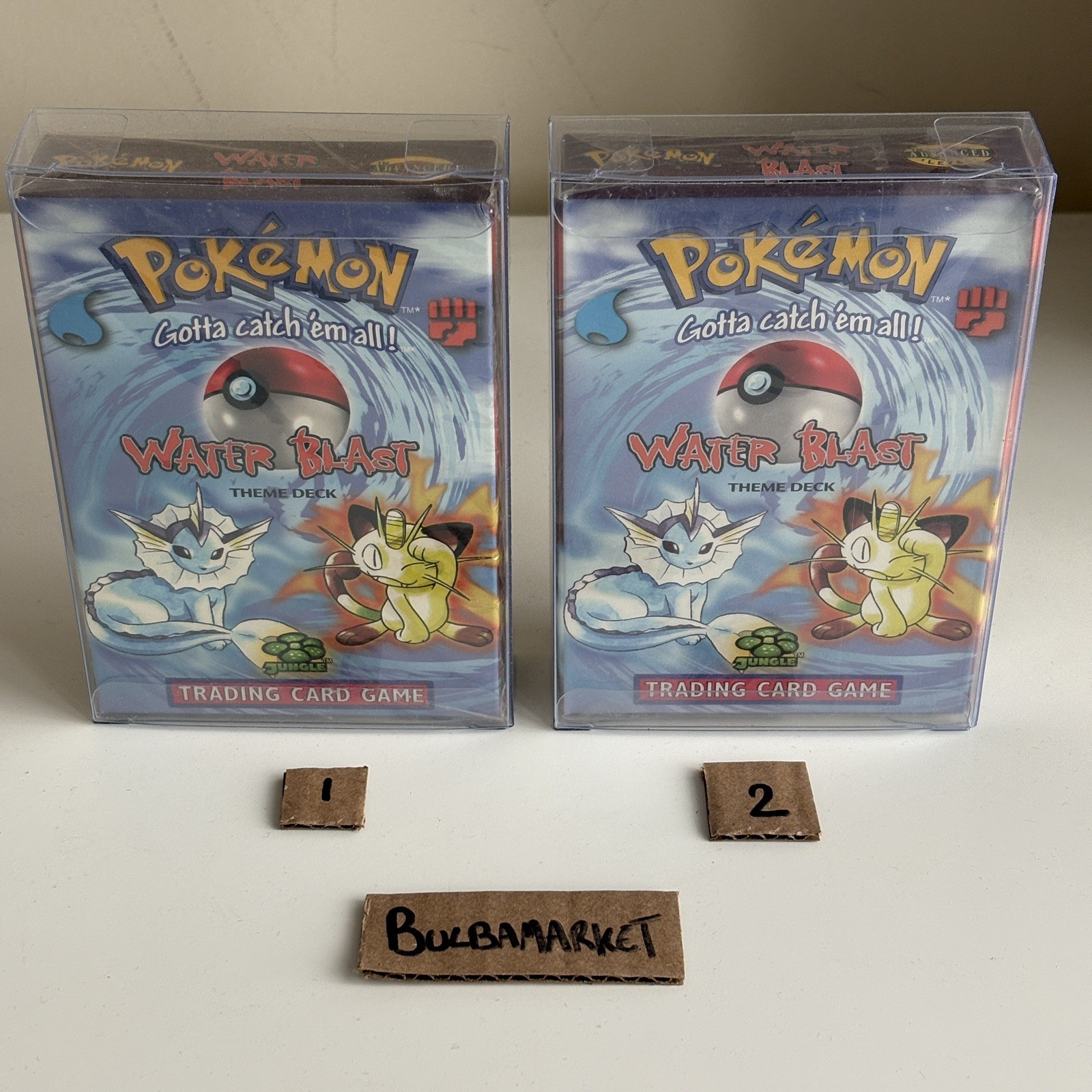 Pokemon Water Blast Theme Deck Sealed Jungle - Free Protector - WOTC - 1999 TCG