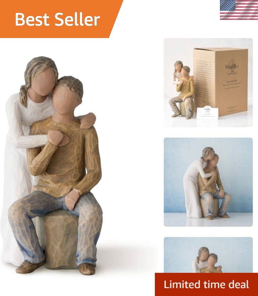 You and Me Darker Skin, Sculpted Hand-Painted Figure You and Me Darker Skin, Sculpted Hand-Painted Figure