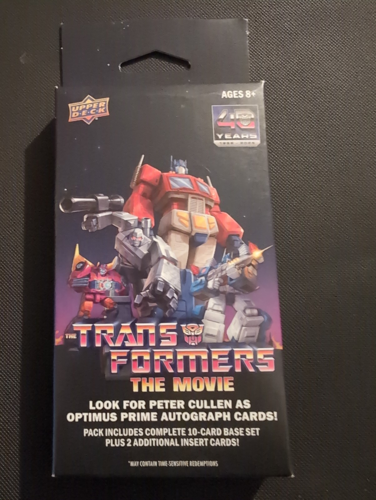 2026 Upper Deck Transformers The Movie Special Edition Trading Cards Hanger Box 2026 Upper Deck Transformers The Movie Special Edition Trading Cards Hanger Box