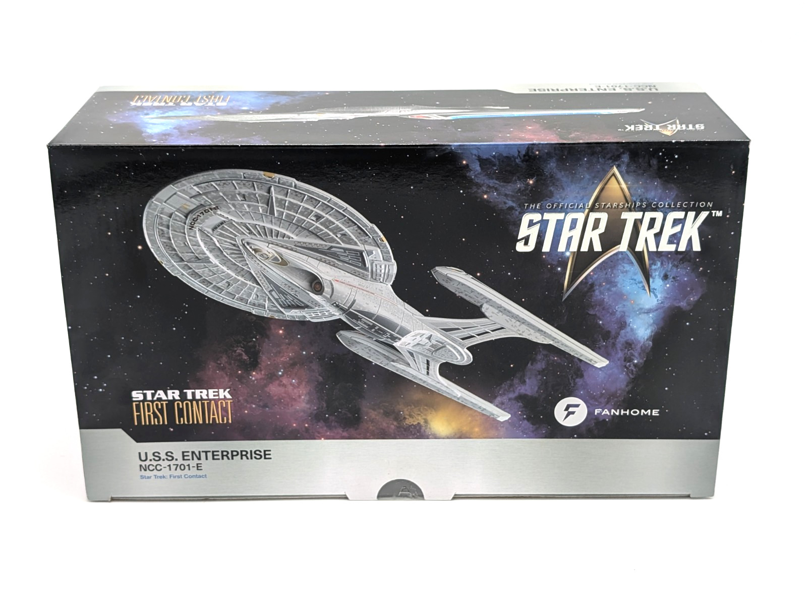 Fanhome Eaglemoss U.S.S. Enterprise E NCC-1701-E XL Star Trek Starships + Mag Fanhome Eaglemoss U.S.S. Enterprise E NCC-1701-E XL Star Trek Starships + Mag