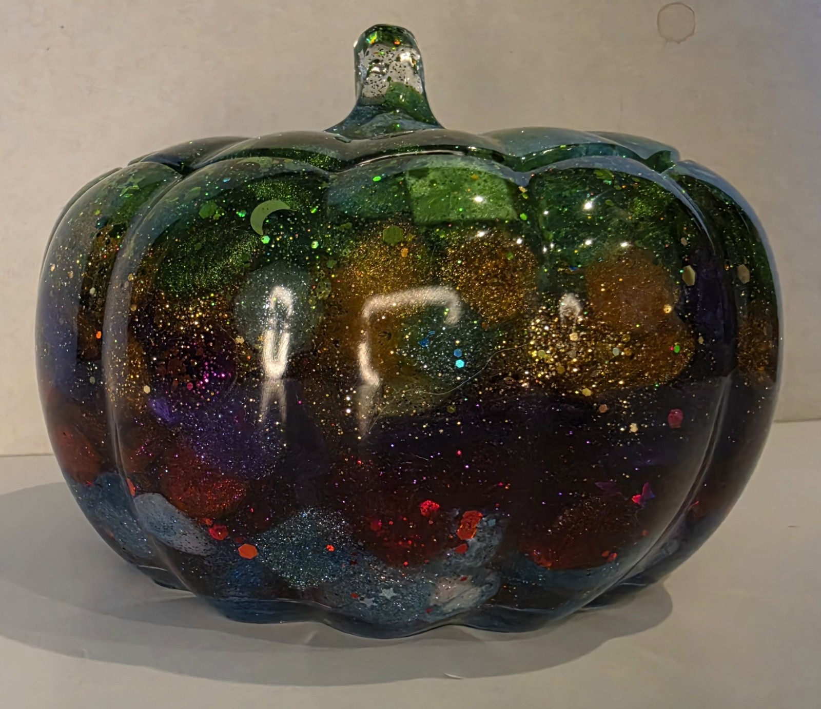 Large Resin  Pumpkin fanmade Swiftie Inspired OOAK Handmade 