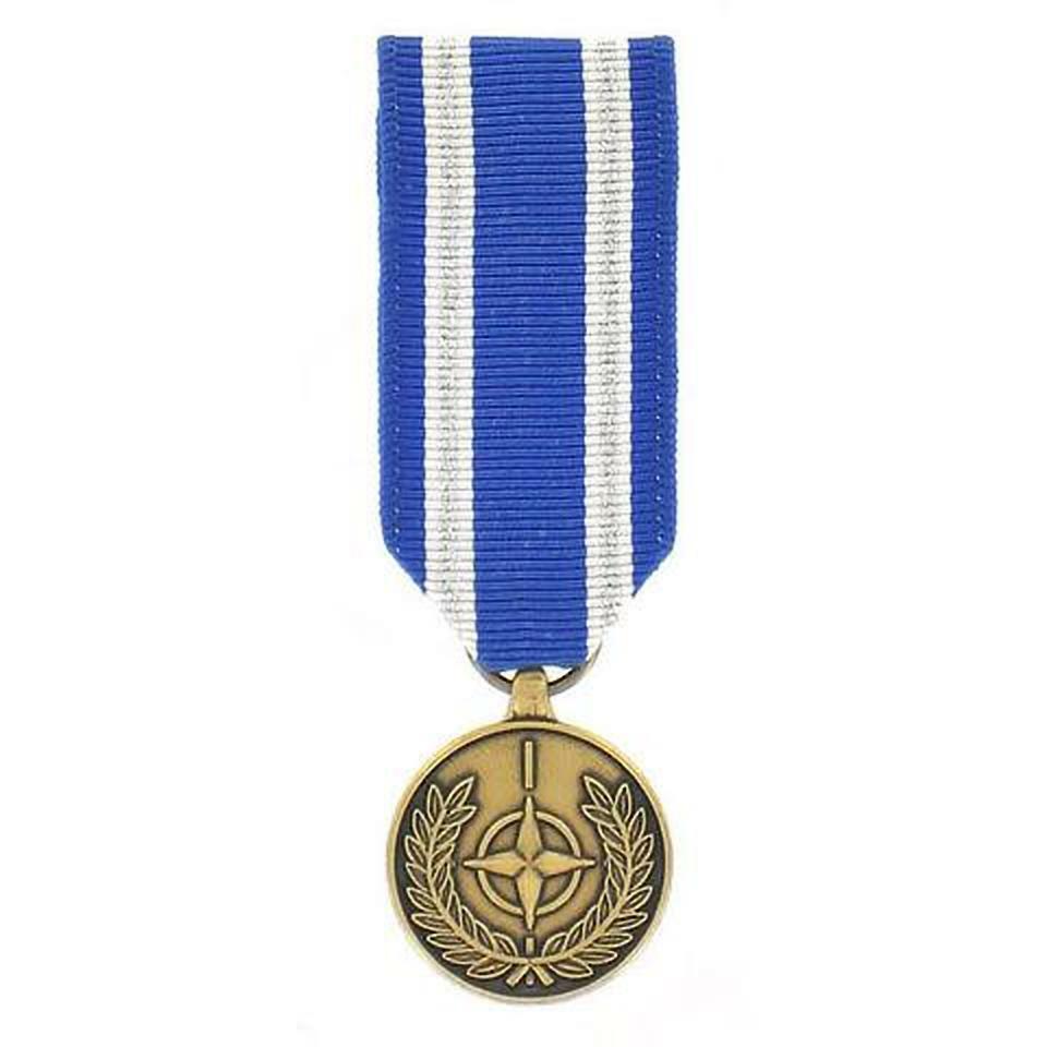 Miniature Medal: NATO Non-Article-5 Medal Afghanistan