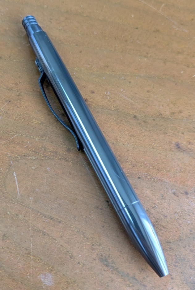Tuff Writer Precision Press Pen Polished Zirconium Tuff Writer Precision Press Pen Polished Zirconium
