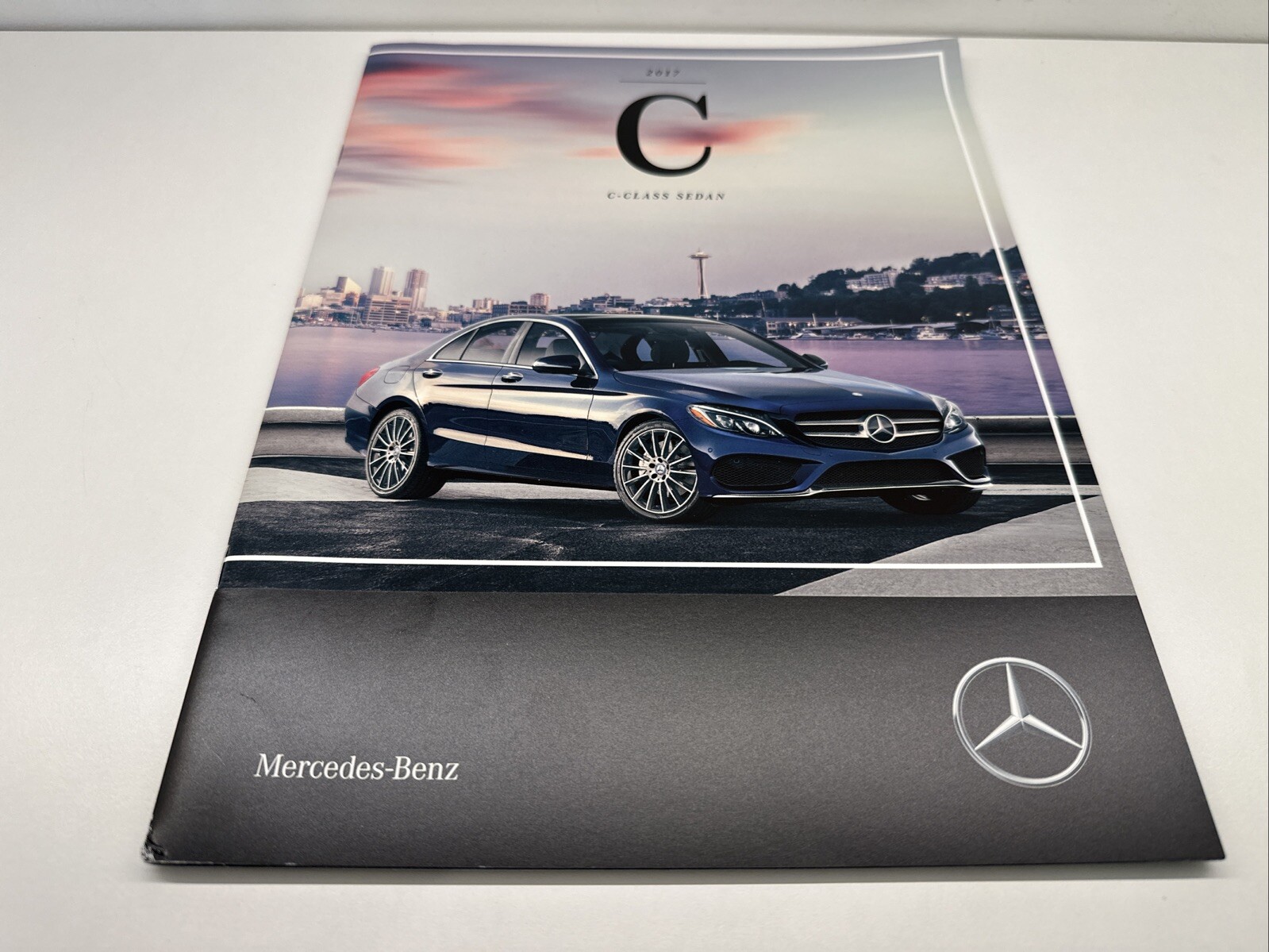 2017 Mercedes Benz C-CLASS SEDANS HUGE 28-pg DLX BROCHURE w/ HYBRID & AMG Mint