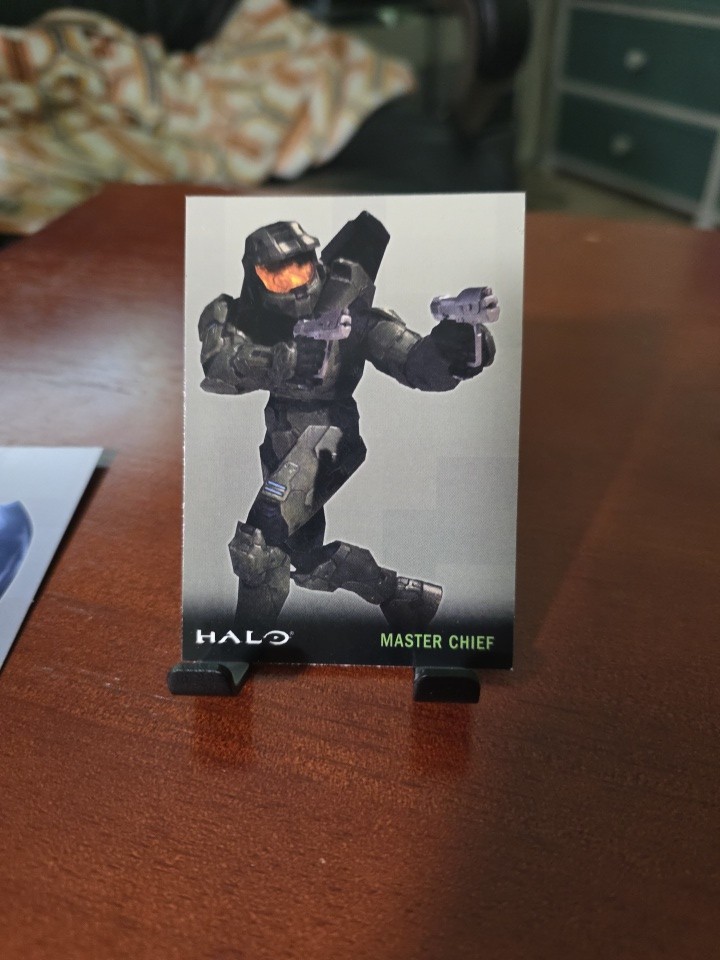 2007 Topps Halo Master Chief #1 Character Card Xbox 360 Microsoft