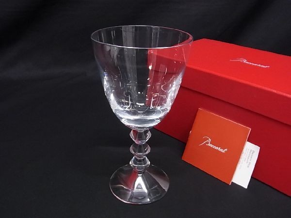 Baccarat Vega Crystal Glass Wine Glass Size L Clear CD0484