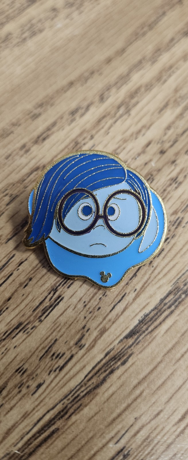 Disney Trading Pin - Sadness -HKDL Hidden Mickey Color Palette - Inside Out Disney Trading Pin - Sadness -HKDL Hidden Mickey Color Palette - Inside Out