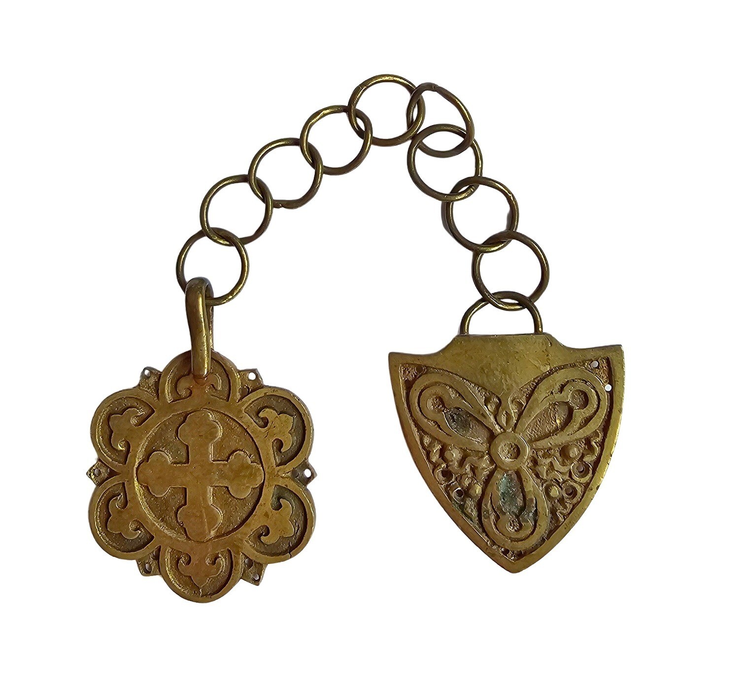 Clasp for Mantle, Vestment Clasp for Chasuble, 19th Century   (# 17566)