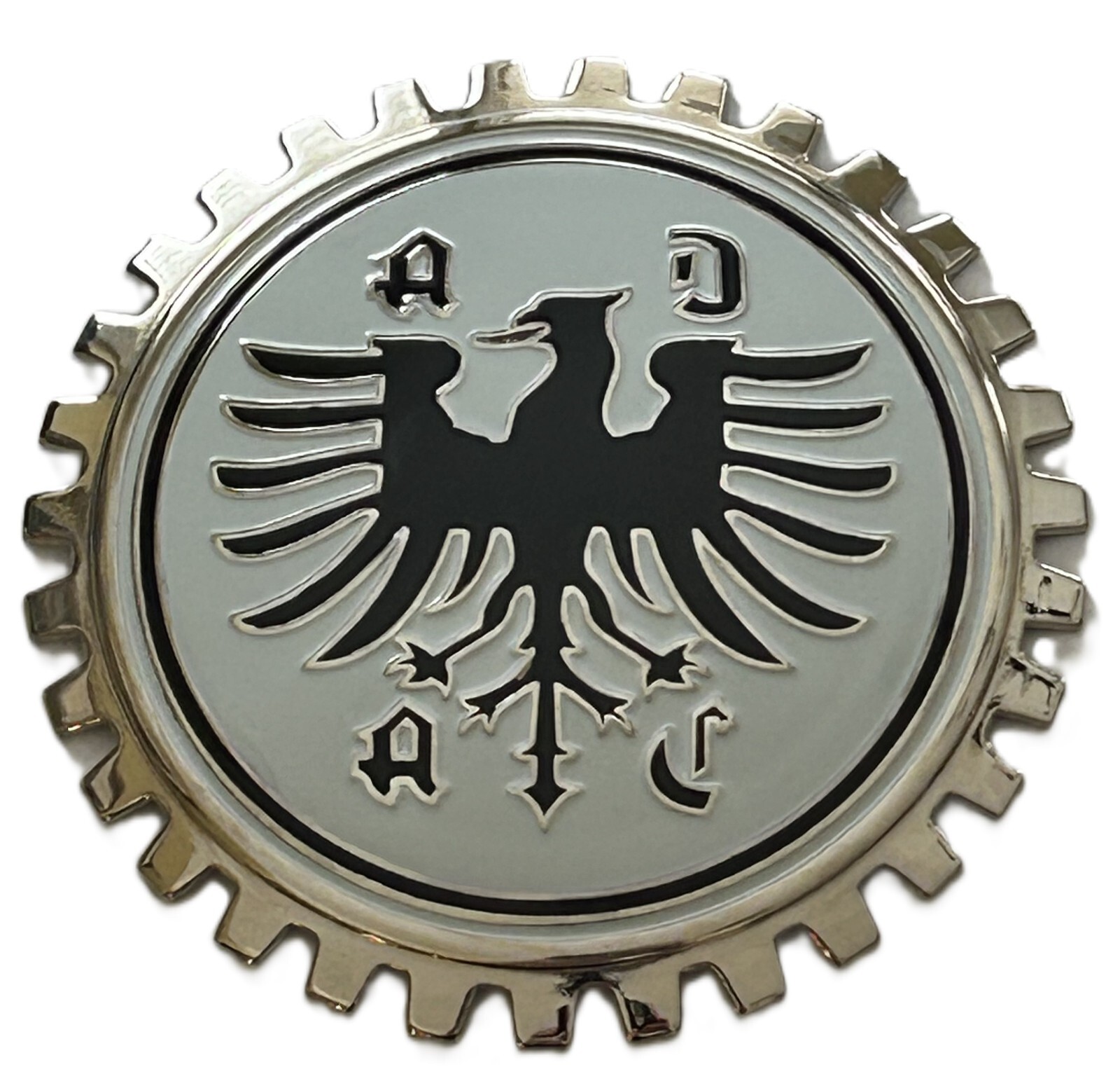 ADAC - AUTOMOBILE CLUB OF GERMANY GRILLE BADGE EMBLEM ADAC - AUTOMOBILE CLUB OF GERMANY GRILLE BADGE EMBLEM