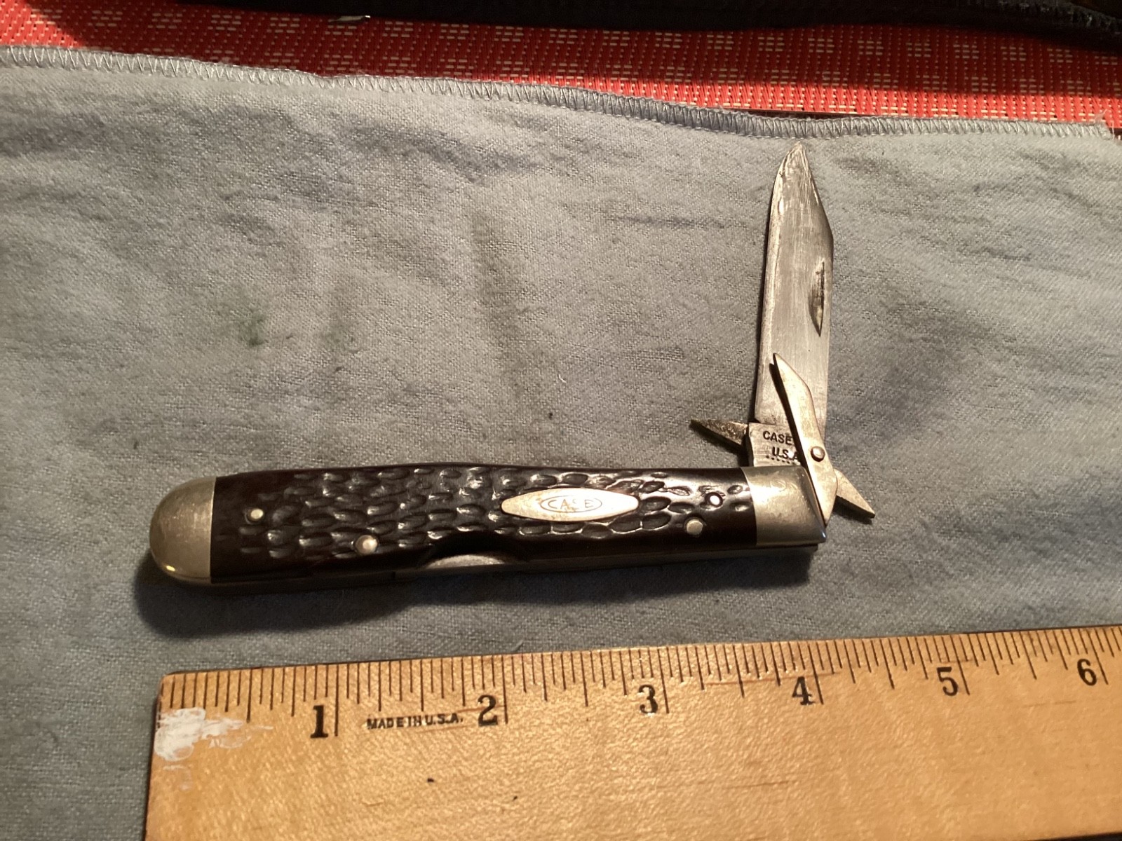 Vintage Case XX 611 1/2 6 Dot Folding knife