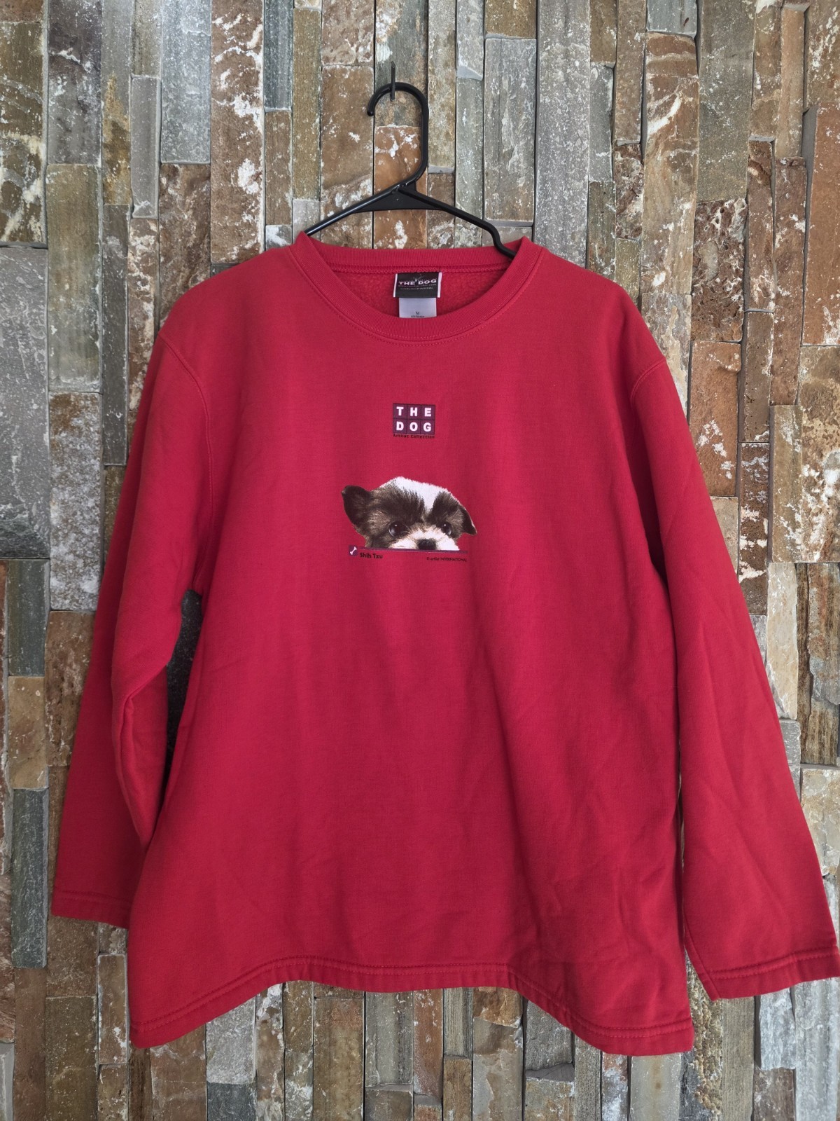 THE DOG Artist Collection Crewneck - RARE VINTAGE -Shih Tzu Z ‐ Medium