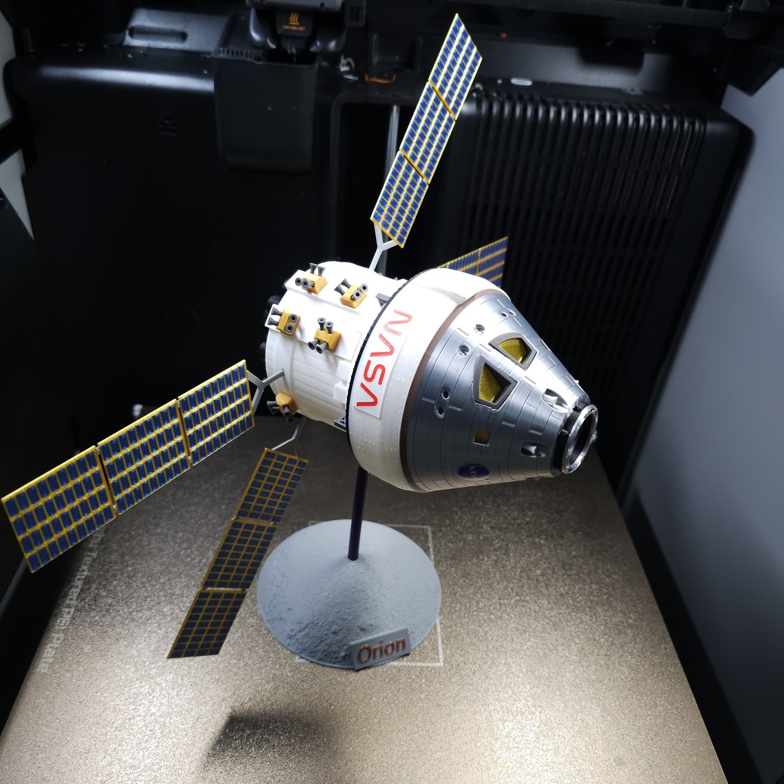 1/48 US NASA Artemis Orion MPCV Spacecraft Printed Finished Model Painted 1/48 US NASA Artemis Orion MPCV Spacecraft Printed Finished Model Painted