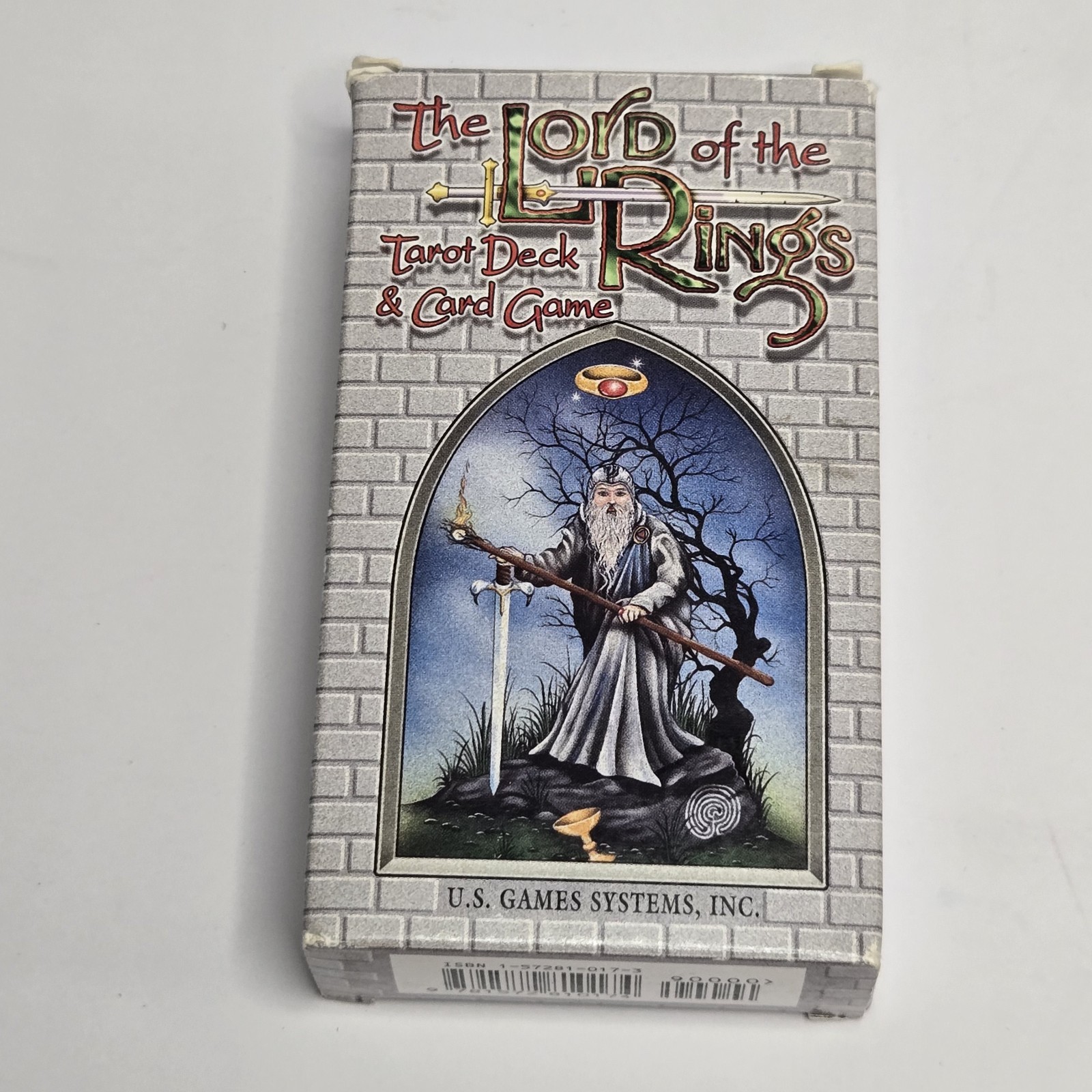 Vintage Lord of the Rings Tarot Deck / Card Game 1996 Complete Unused Unplayed