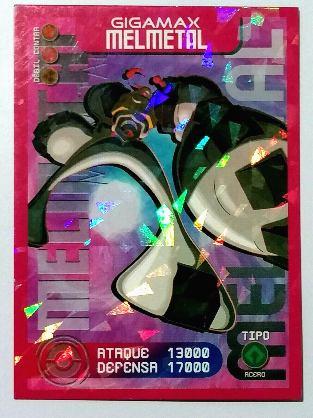 CARD POKEMON EJ VOL. II #20 MELMETAL VMAX 2020 Galar PERU South America TCG FOIL