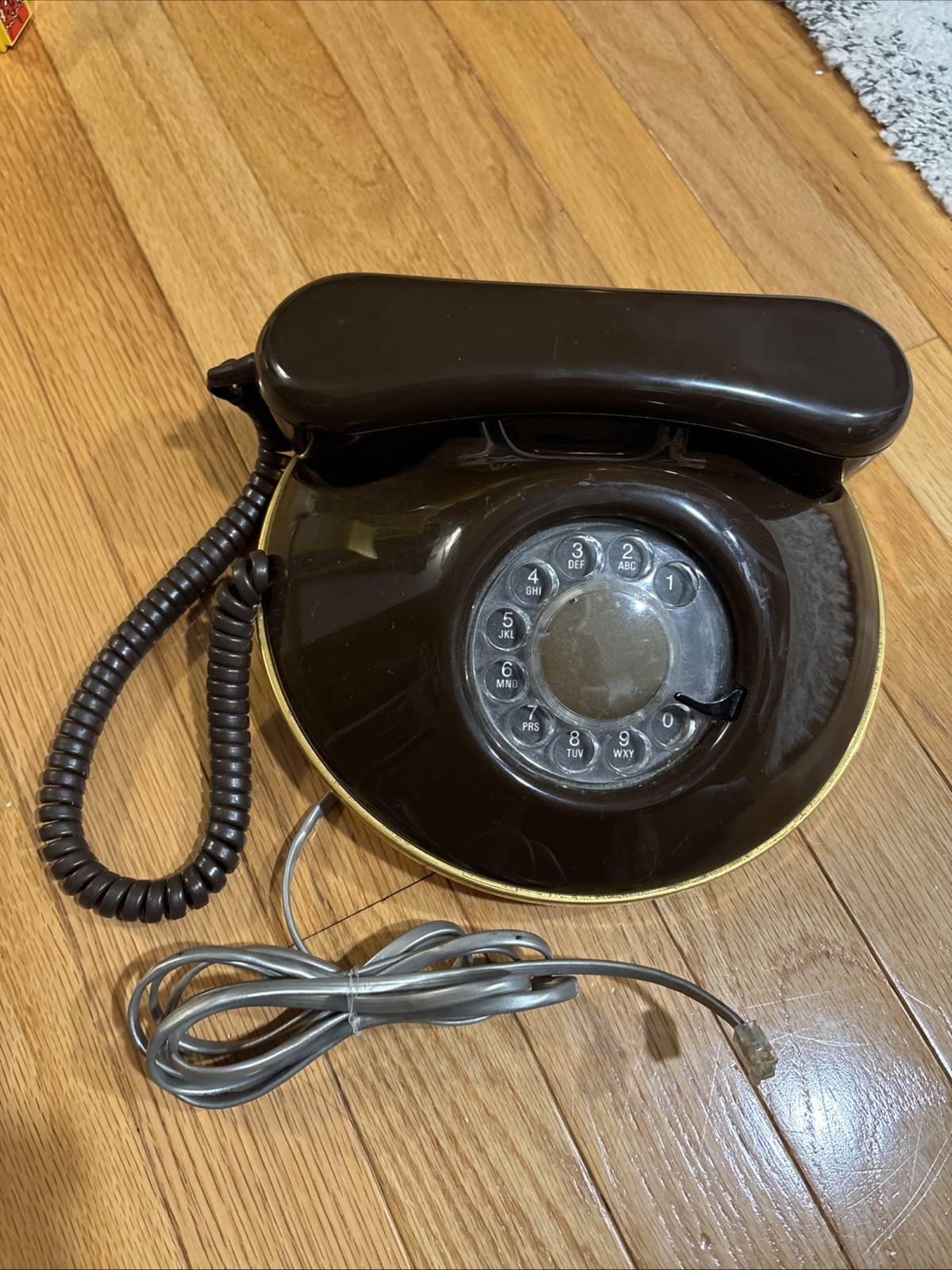 Vintage Northern Telecom Donut Rotary Dial Telephone, Untested Selling AS IS