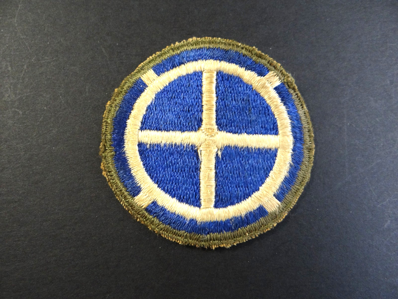 WWII Original US Army 35th Infantry Santa Fe Division patch.