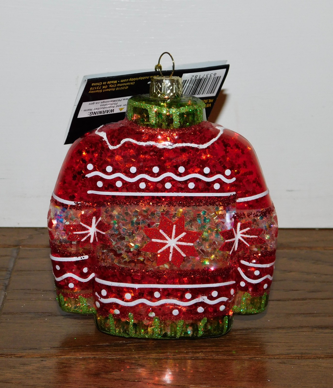 HTF Robert Stanley Red Sweater Ornament HTF Robert Stanley Red Sweater Ornament
