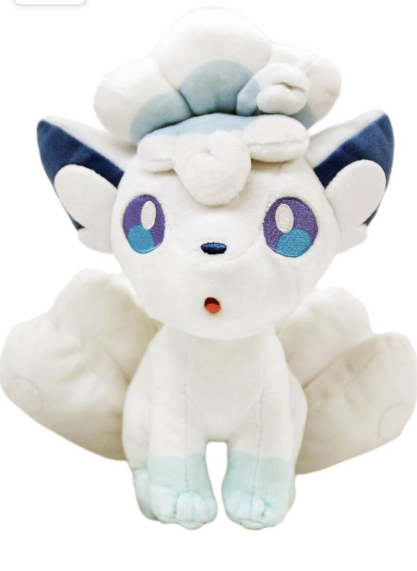 New Pokemon Alolan Vulpil 8 Inch Plush Figure - U.S Seller