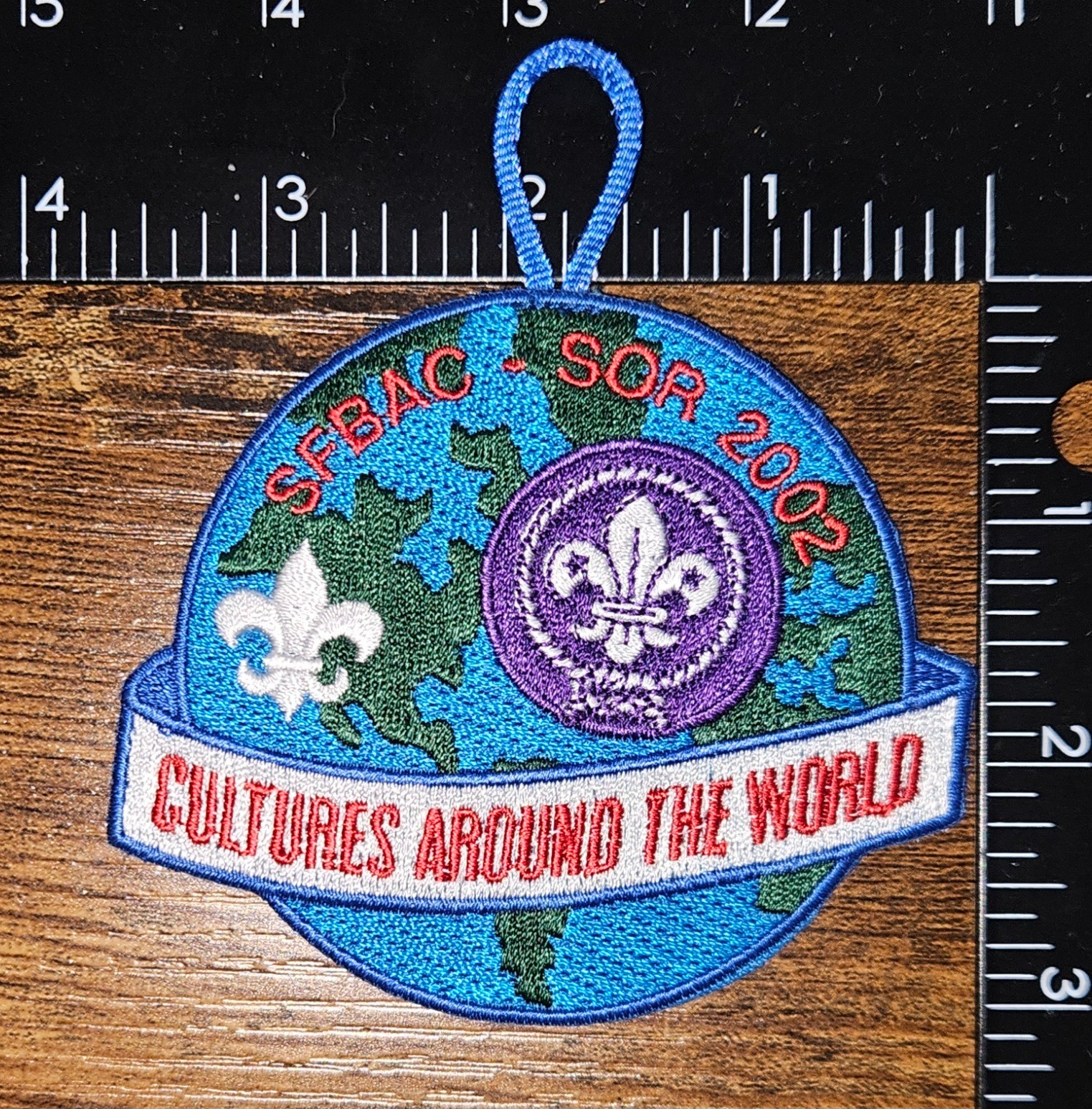 San Francisco Bay Area Council Cultures Around the World 2002 BSA Patch
