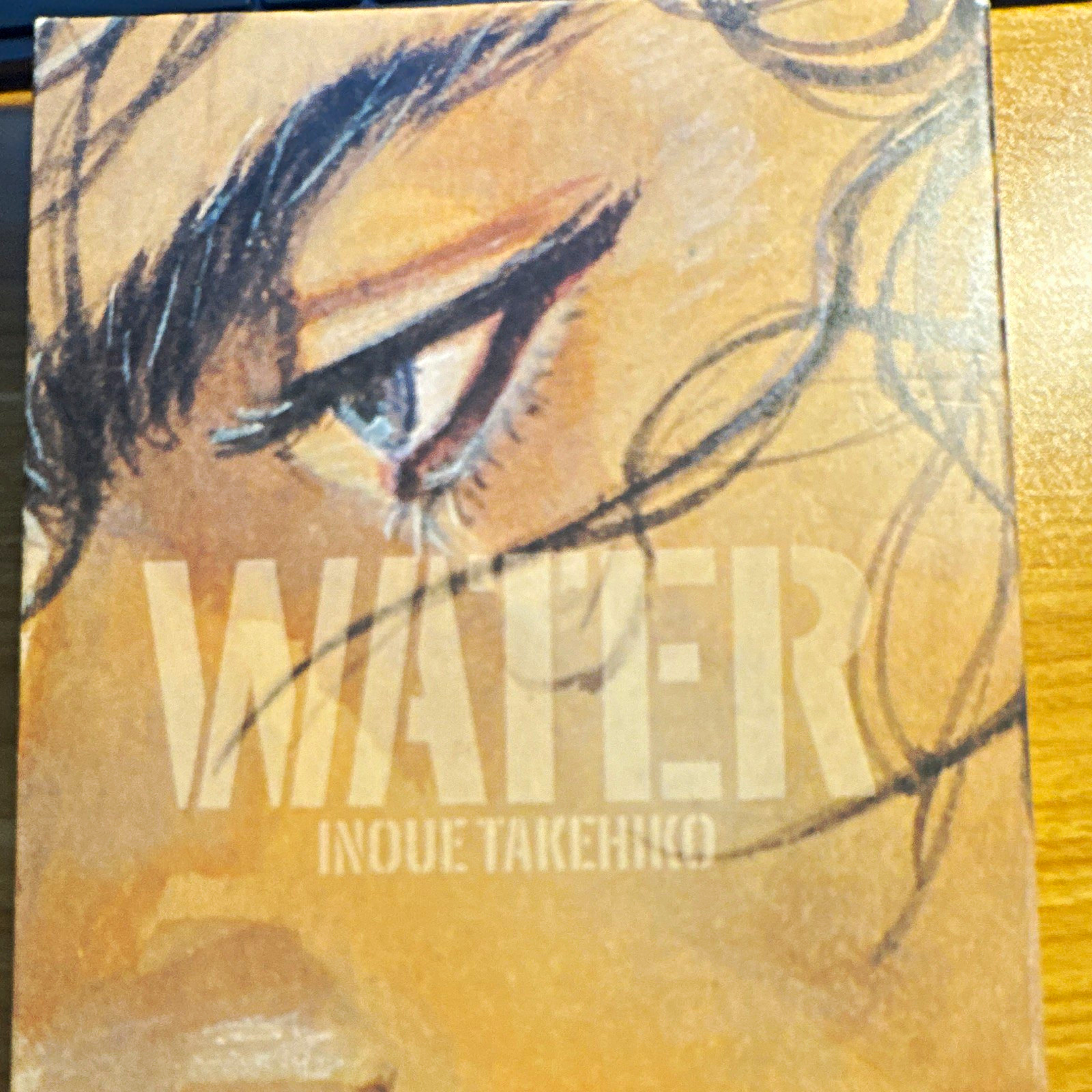 Takehiko Inoue Vagabond WATER Art Book Illustrated Japanese Miyamoto Musashi