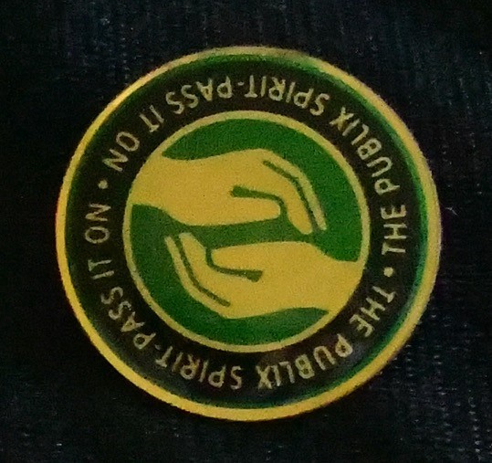 The Publix Spirit - Pass It On Vintage Lapel Pin