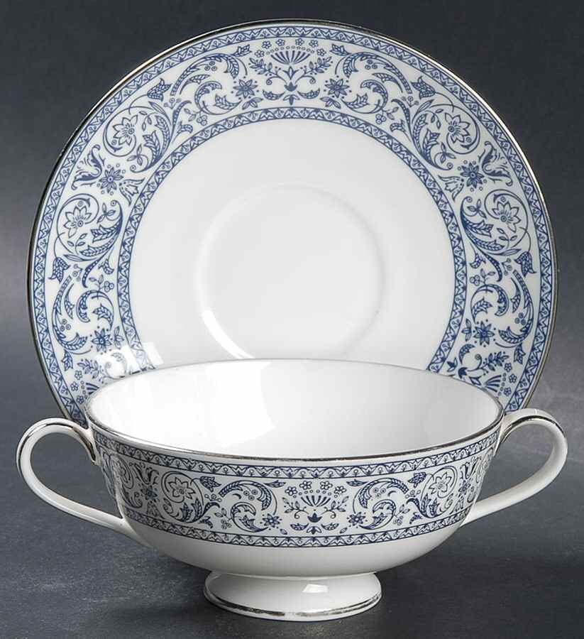 Minton Infanta Cream Soup Bowl & Cup Saucer 3428762