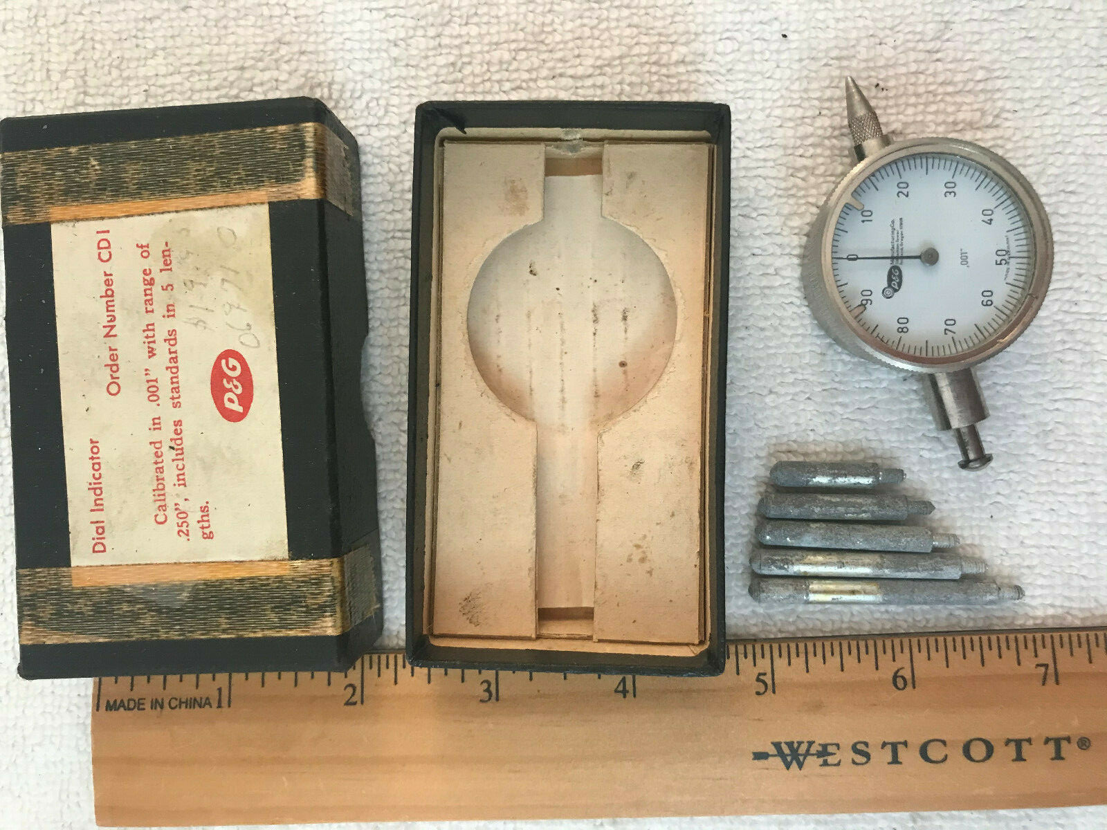 VTG P&G Dial Indicator .001