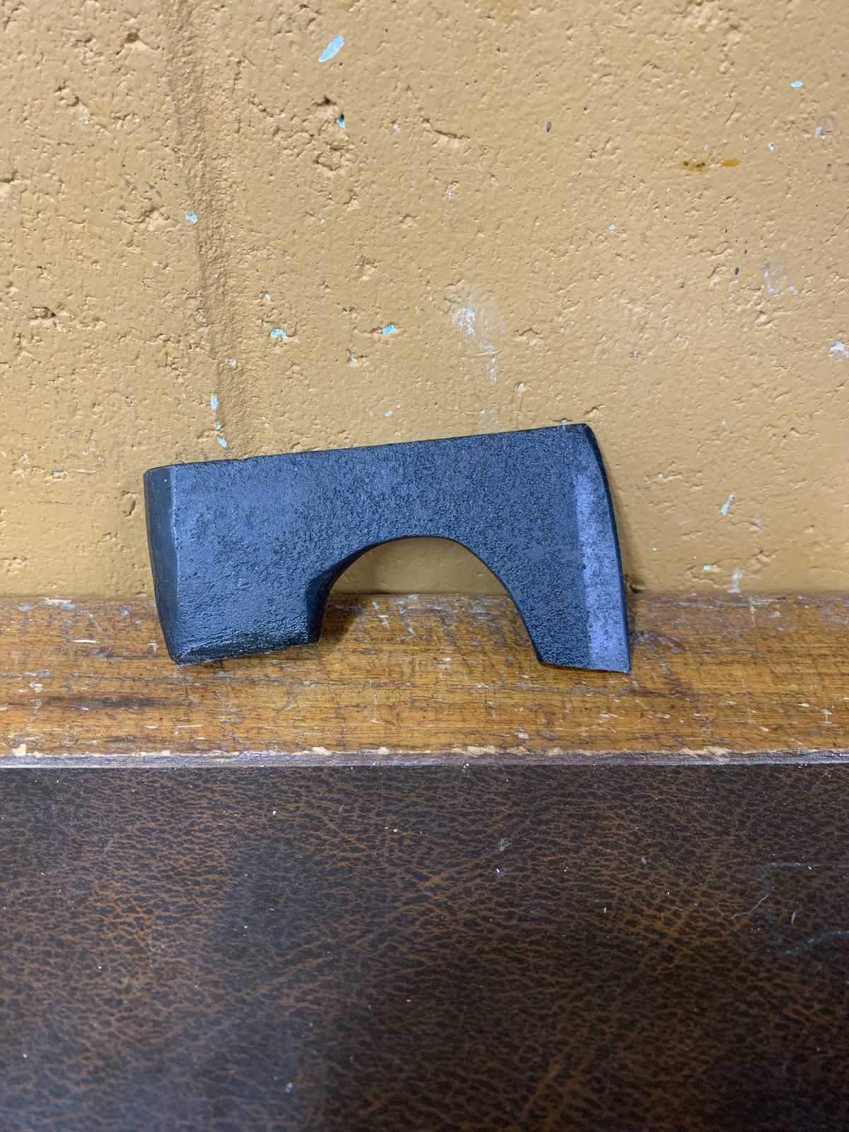Bearded carving hatchet head