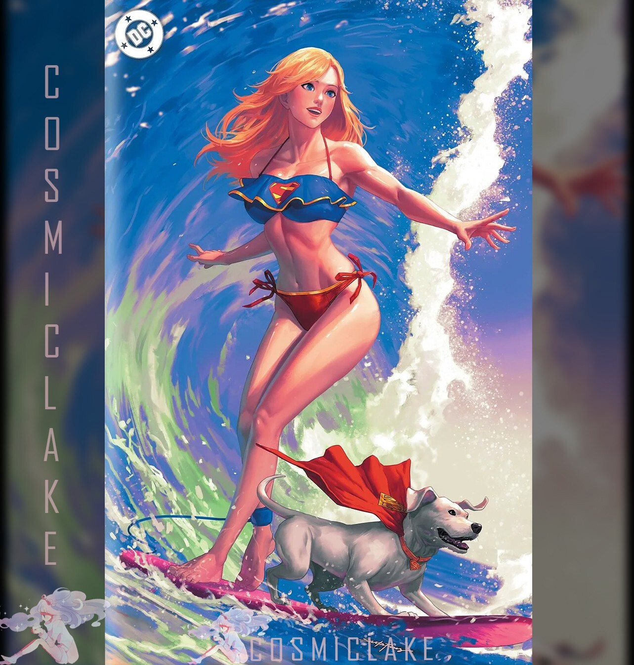 Gnorts Swimsuit Edition Sant Fung Supergirl Virgin Variant ☪