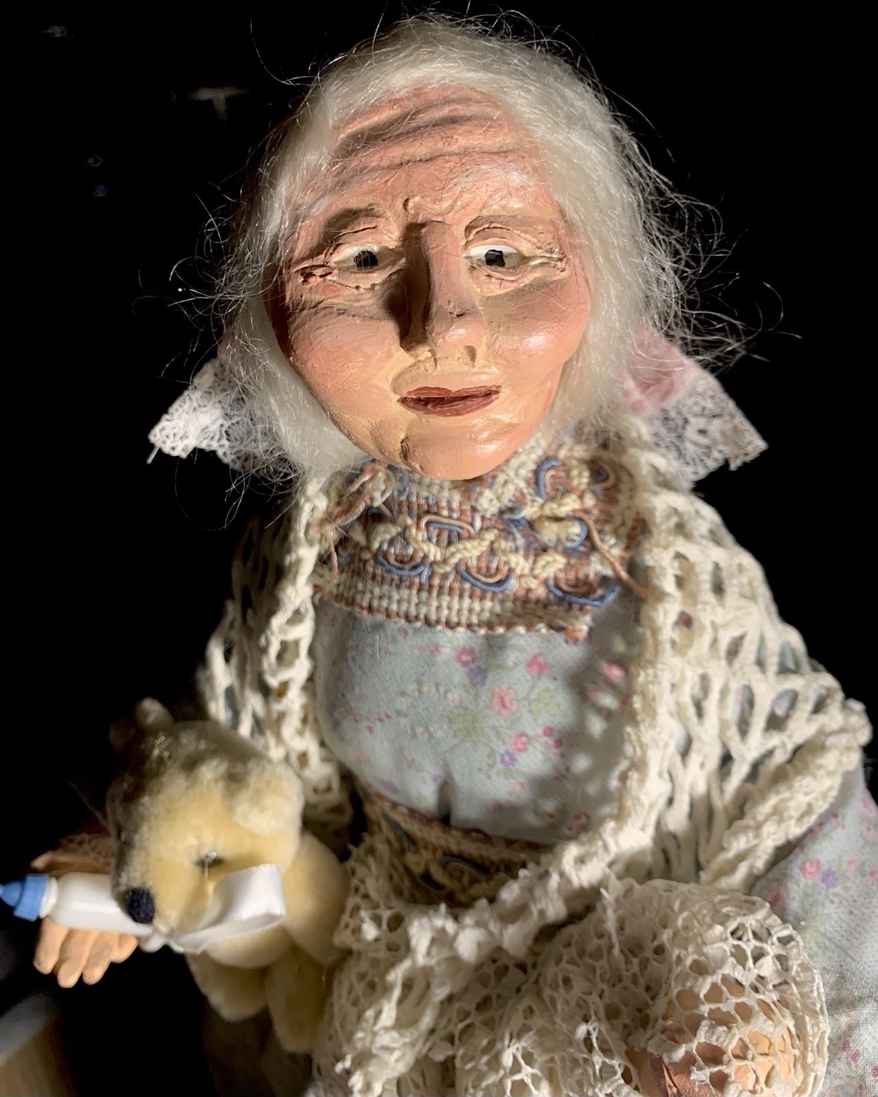 Grandma For Hire : Character By Marina Cantlon 1985 Handmade-One Of A Kind Grandma For Hire : Character By Marina Cantlon 1985 Handmade-One Of A Kind
