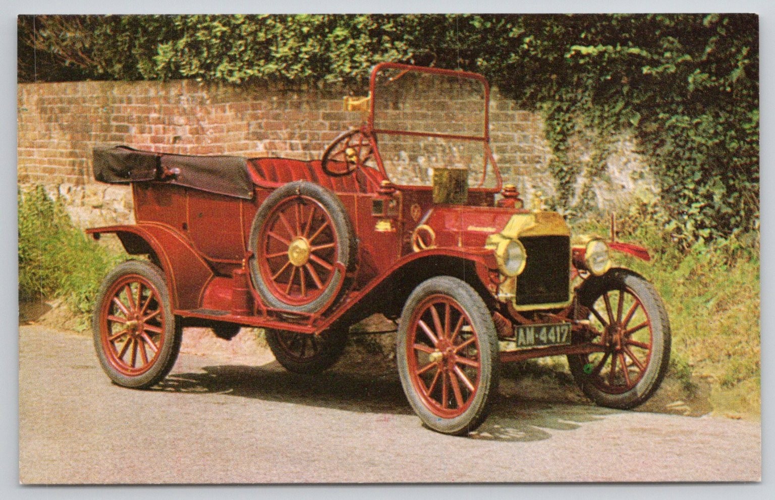 Vintage 1914 Ford 20 HP Tourer Classic Car Postcard J. Salmon England Vintage 1914 Ford 20 HP Tourer Classic Car Postcard J. Salmon England
