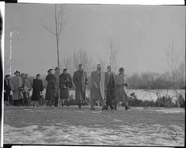Funeral for Sheppard's Father 1955 Photo - Dr. Samuel H. Sheppard , flanked by t Funeral for Sheppard's Father 1955 Photo - Dr. Samuel H. Sheppard , flanked by t