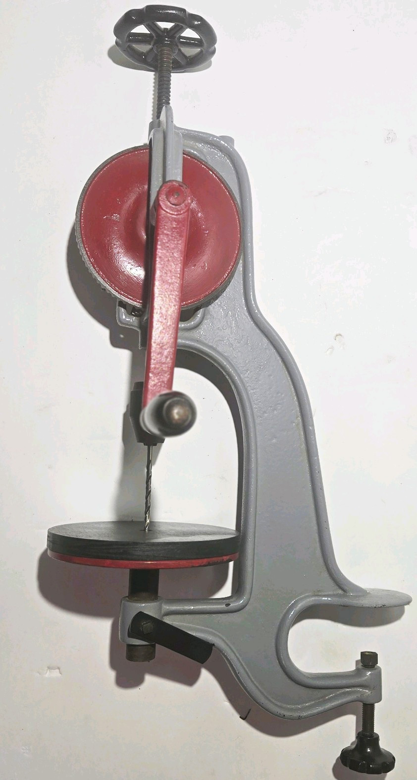 Vintage Goodell Pratt No 9 Bench Top Hand Crank Drill Press Restored Antique Vintage Goodell Pratt No 9 Bench Top Hand Crank Drill Press Restored Antique