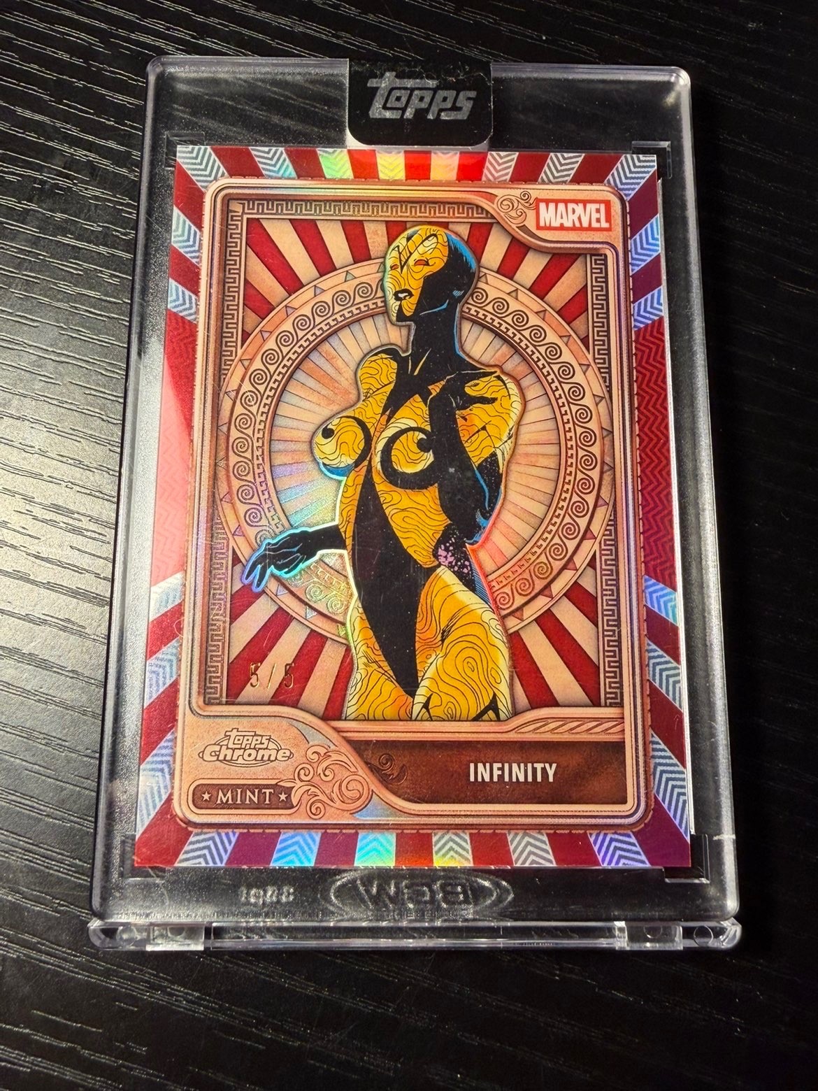 2026 Topps Marvel Mint Infinity #26 Bronze Tier Red Foil /5 SEALED