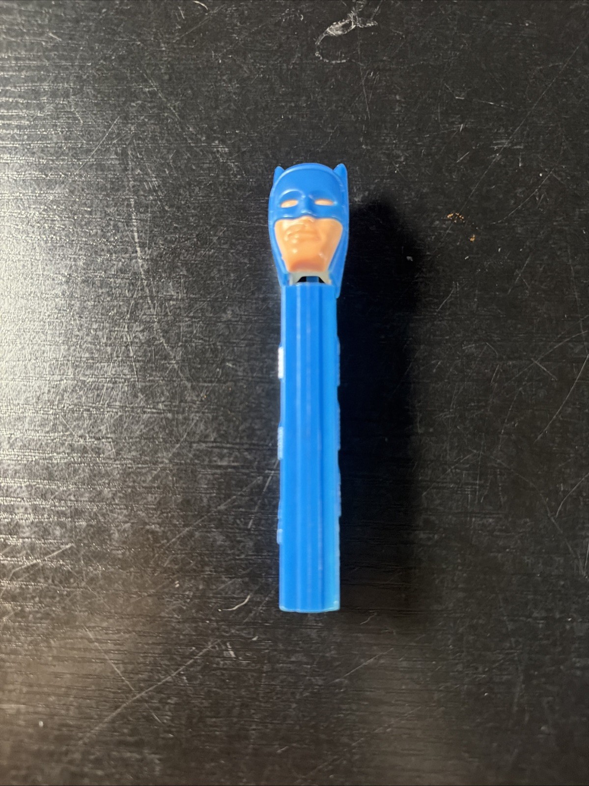Vintage Batman PEZ Candy Dispenser Blue Stem, Made in Austria, No Feet Vintage Batman PEZ Candy Dispenser Blue Stem, Made in Austria, No Feet