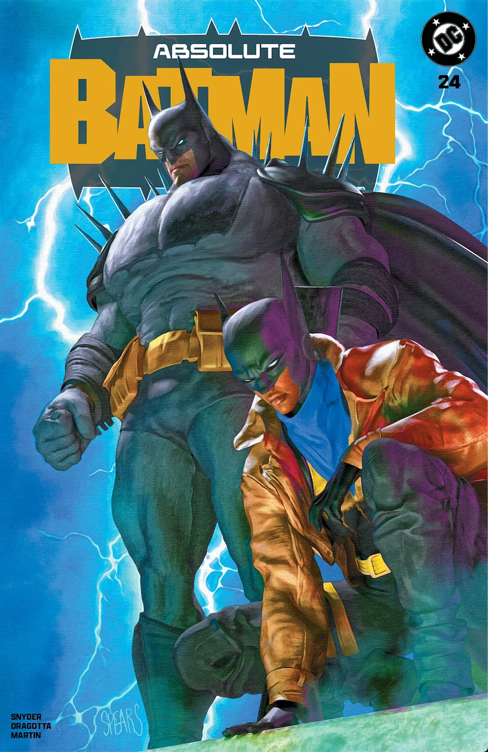Absolute Batman #24 Mark Spears Exclusive Trade Dress Cardstock