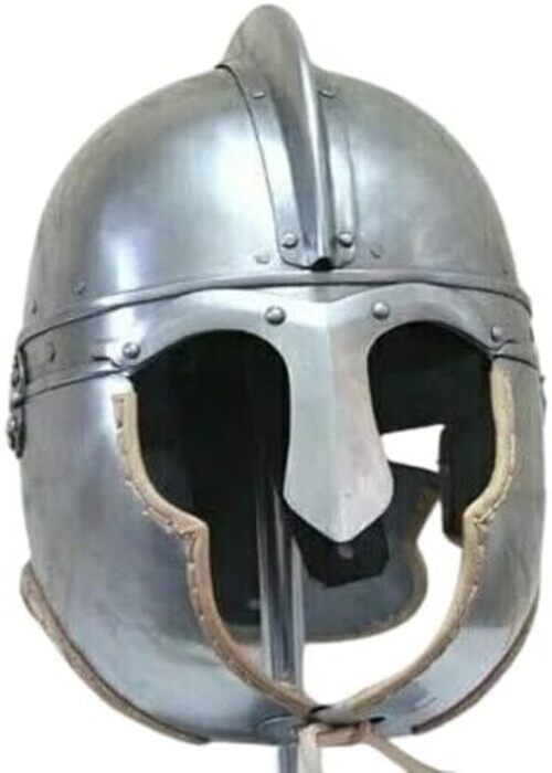 Handcrafted Medieval Knight Roman Berkasovo Helmet 18 Gauge Steel Adult Replica Handcrafted Medieval Knight Roman Berkasovo Helmet 18 Gauge Steel Adult Replica