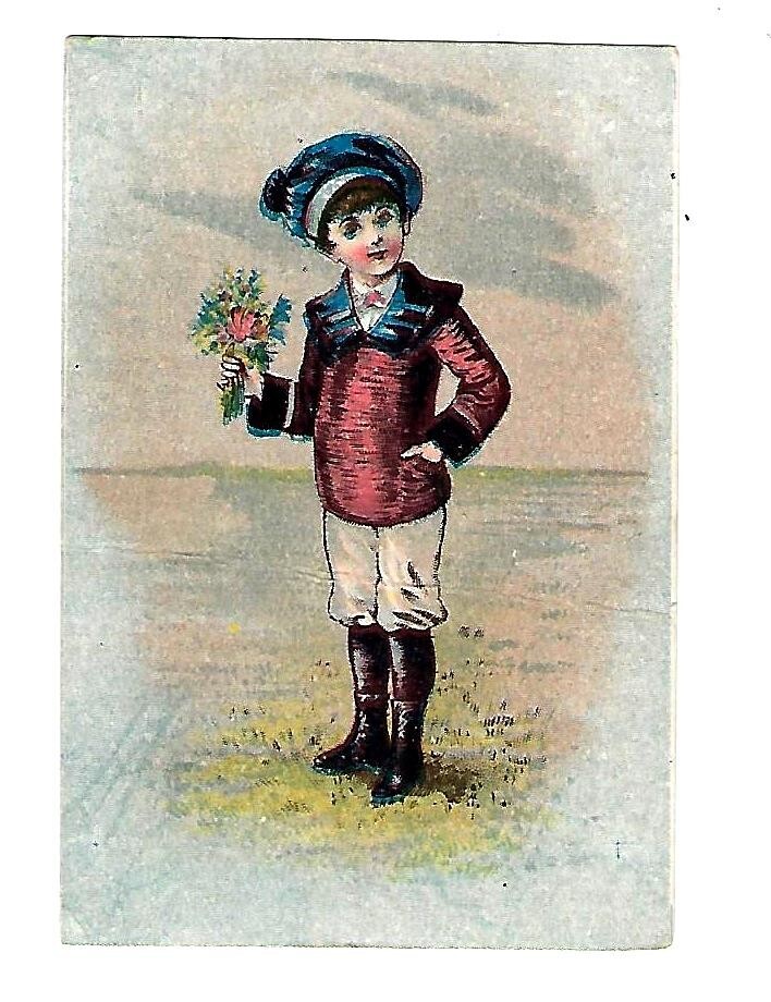 c1890 Victorian Trade Card, J.S. Unger\'s New Music Store, Gildemeester & Kroeger