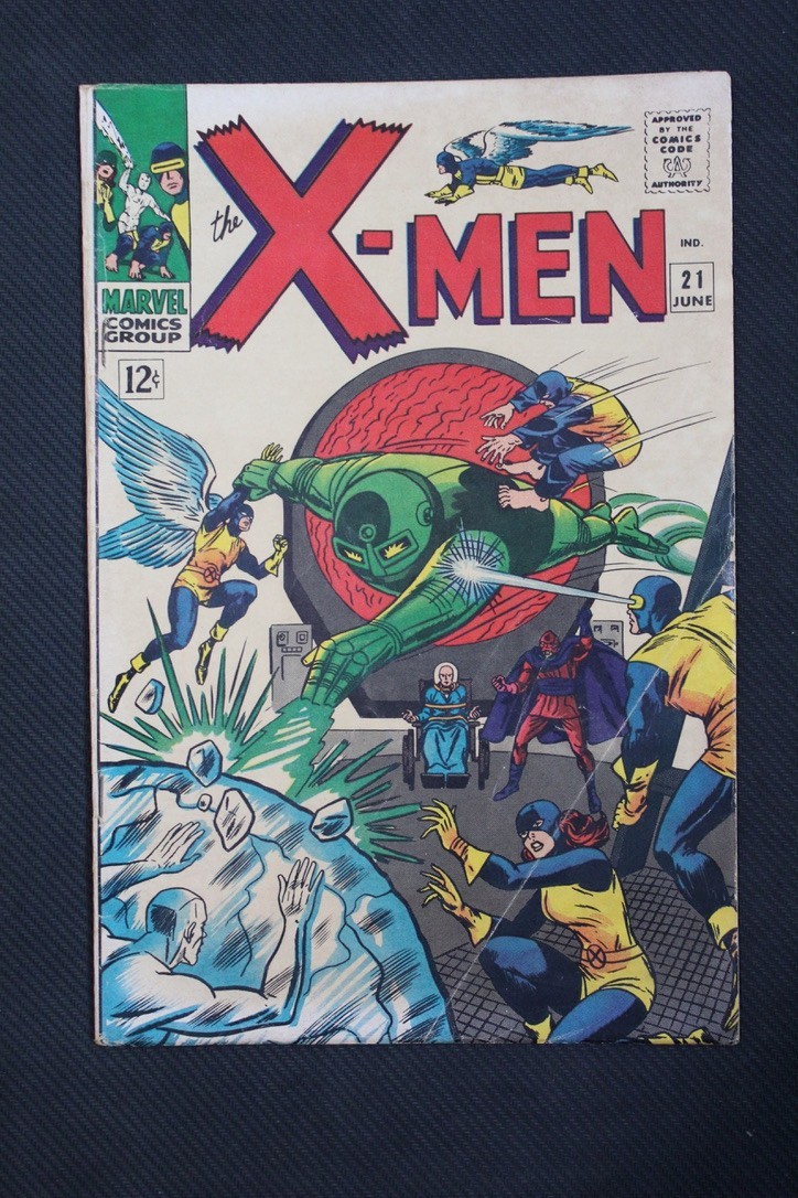 1966 MARVEL COMICS THE X-MEN #21 1ST DOMINUS APPEARANCE