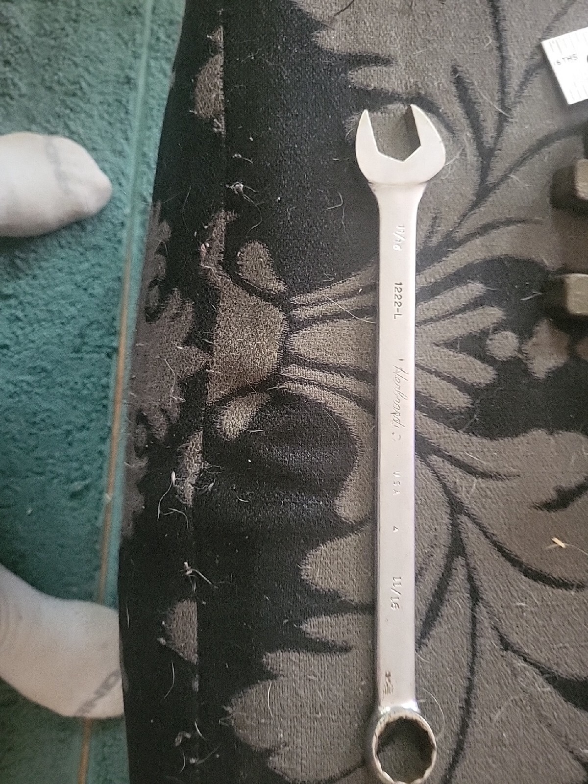 Vintage Herbrand No 1222 l Combination Wrench 11/16