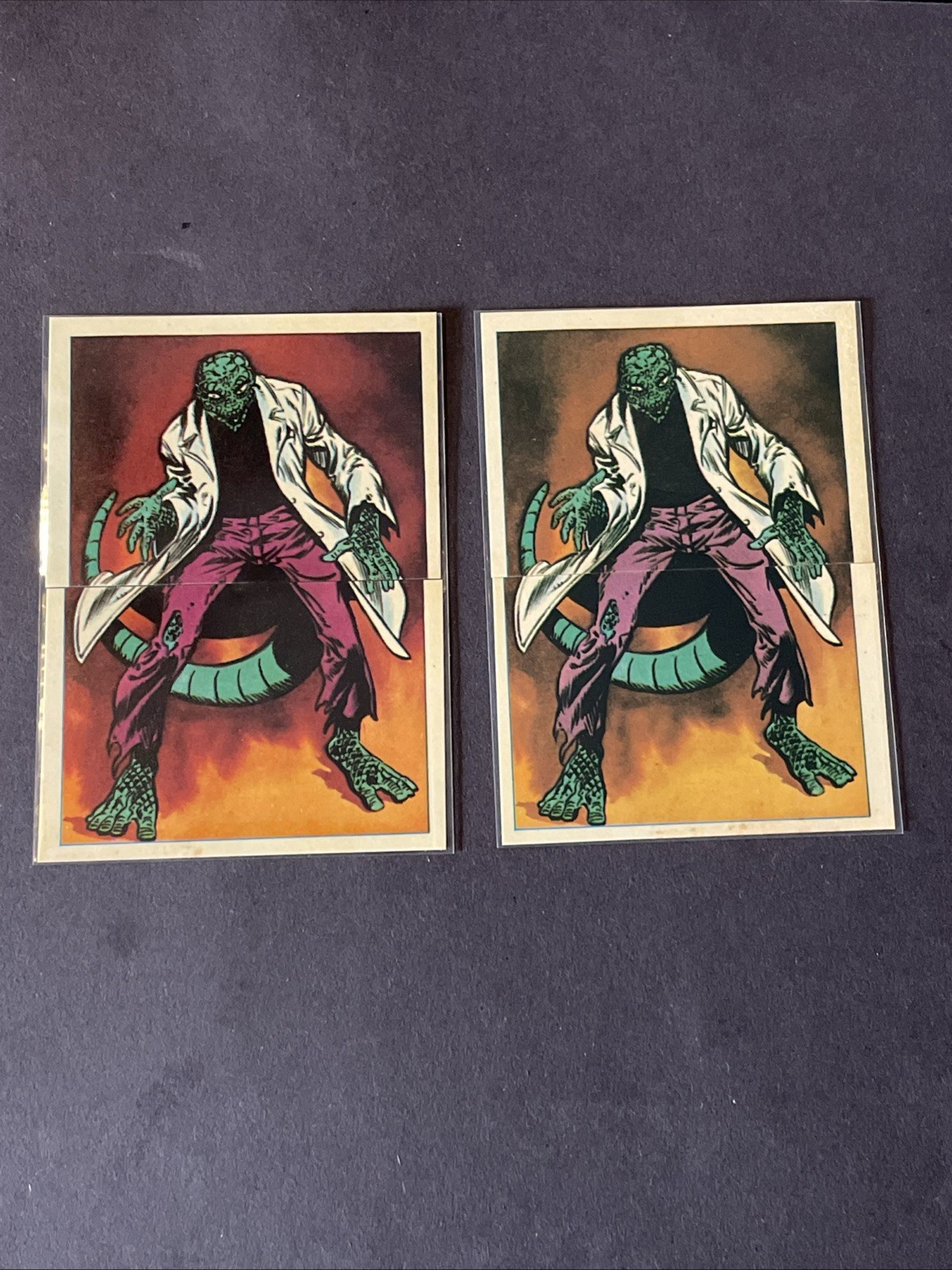 1x 1984 MARVEL SUPER HEROES SECRET WARS STICKERS # 95 AND # 96 LIZARD SET 1x 1984 MARVEL SUPER HEROES SECRET WARS STICKERS # 95 AND # 96 LIZARD SET