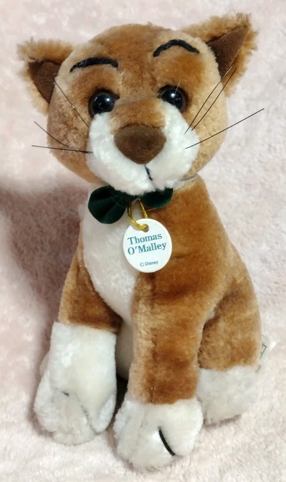 Vintage 1997 Disney Aristocats Thomas O’Malley Plush Cat 7\