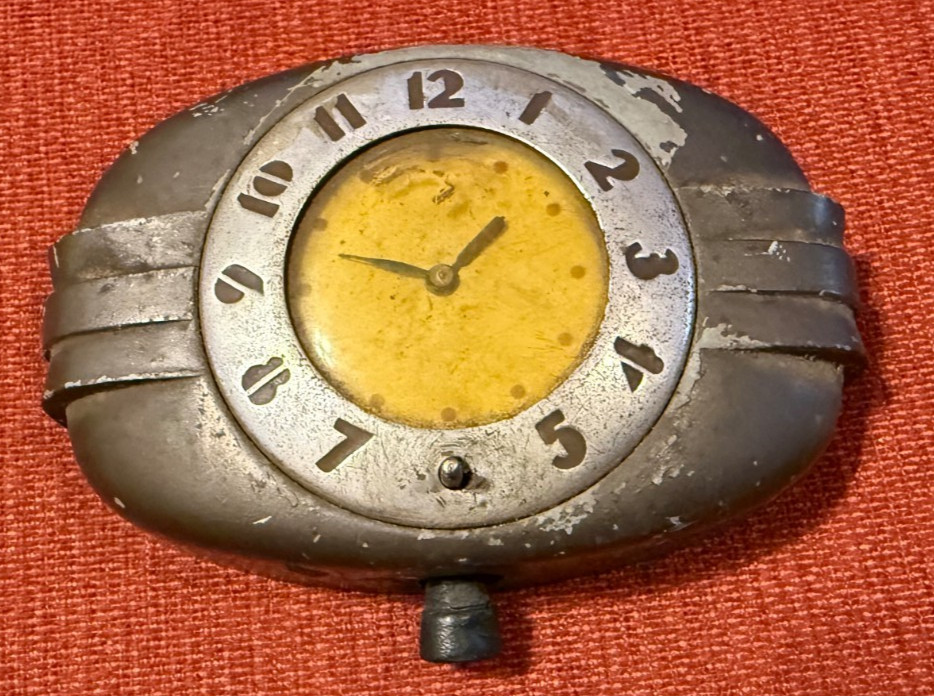 vintage Western Clock automobile 1938 Buick 1937 Oldsmobile Dash Clock Art Deco