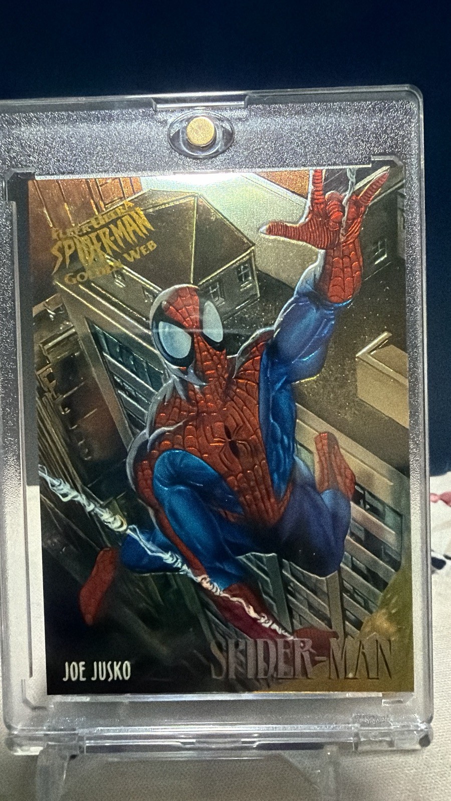 1995 Fleer Ultra Spider-Man Gold Web Inserts RARE limited Marvel 1995 Fleer Ultra Spider-Man Gold Web Inserts RARE limited Marvel