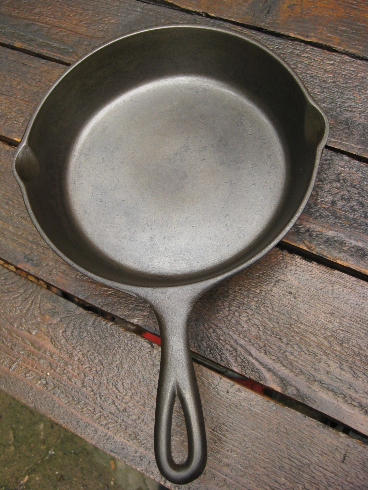 Vintage ~ Fully Restored ~ Lodge #5 SK Three Notch Cast Iron Skillet pre 1960 Vintage ~ Fully Restored ~ Lodge #5 SK Three Notch Cast Iron Skillet pre 1960
